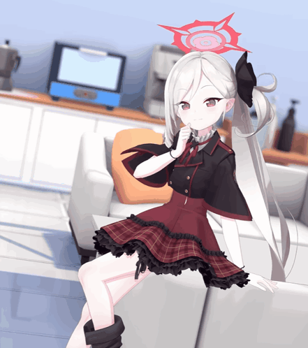 Blue Archive Mutsuki Waves Hello