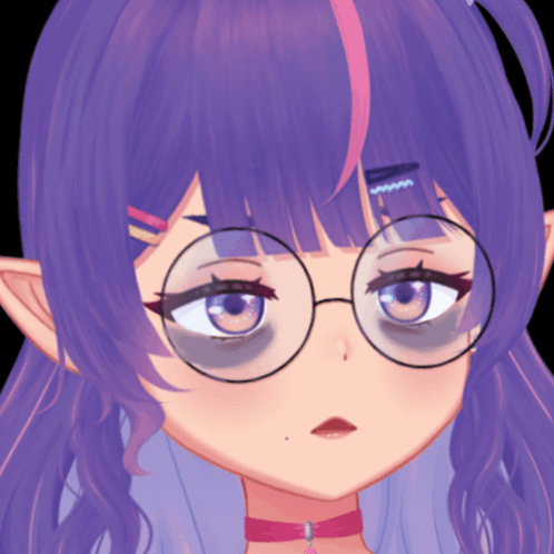 FuwaMay exhausted vtuber with eye bags