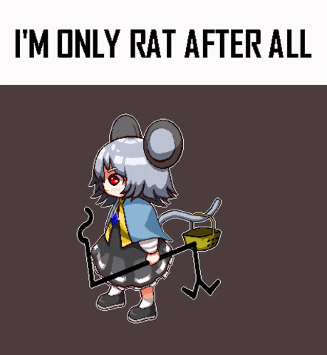 I'm only a rat after all